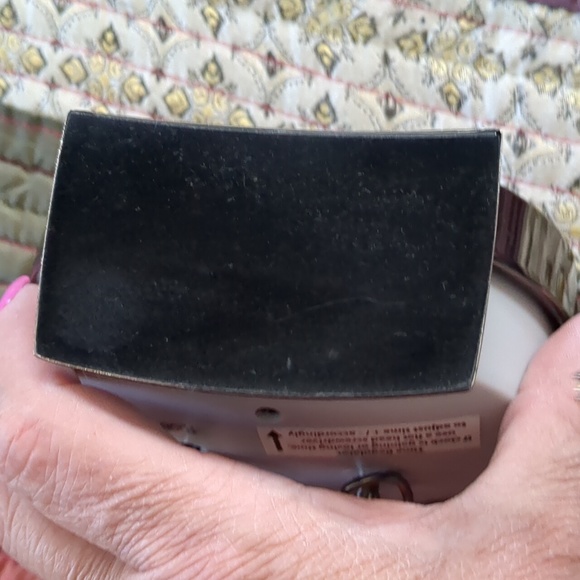 WESTCLOX* BIG BEN wind up alarm clock in working condition slivertone matte tan - Picture 9 of 12